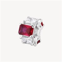 Charm Brosway Donna FANCY PASSION RUBY in Argento FPR02 - FPR02